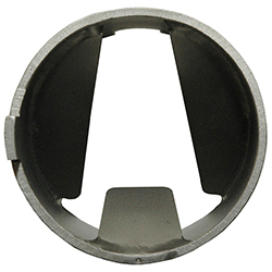 Figure #3: Medium Length Middle Finger for processing fluids with medium size particles and for use in 
laminar/transition flow applications.